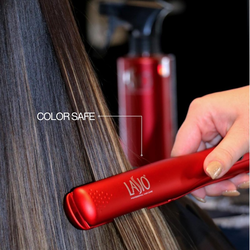 LASIO 1 Inch Pro Straight Ceramic Flat Iron Hair Straightener