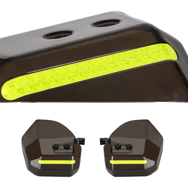 OBEST 31697 Knuckle Guard Universal Motorcycle Scooter TYPE2 Smoke Visor