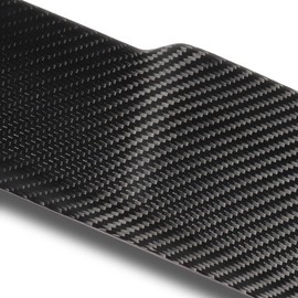 DNA MOTORING 2-RSP-7705-CF Carbon Fiber Rear Window Roof Spoiler Wing Compatible with 2016-2018 Chevy Camaro Coupe,Black