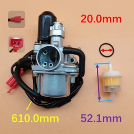 Carburetor Carb Compatible with Honda Scooter NQ50 A AA Spree 1986 1987 NQ50D A AA Spree Special 1986 16100-GK8-601 16100-GK8-611 16100-GK8-871 16100-GK8-881 16100-GK8-893 D292