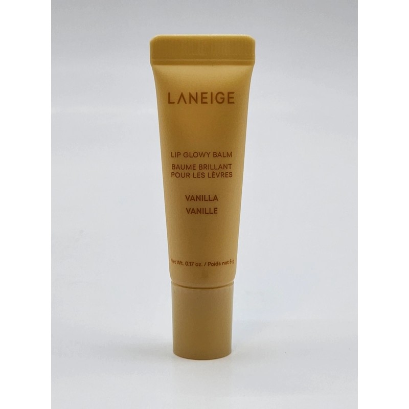 Laneige Lip Glowy Balm Travel Size 0.17oz Vanilla No Box