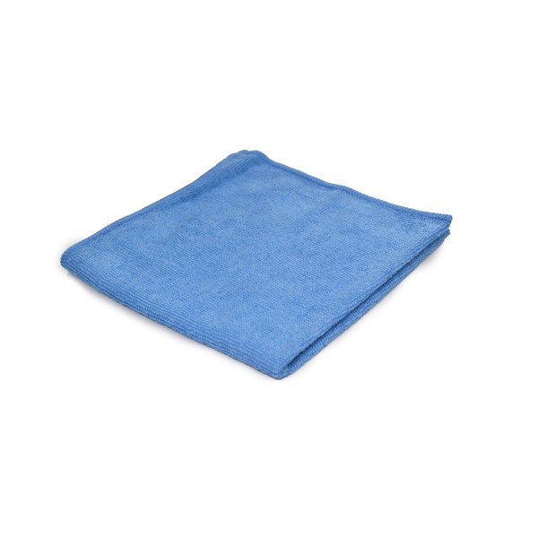 Pro-Clean Basics A73101 Microfiber General Purpose Cleaning Cloth, Terry Pile, 330 GSM, Lint Free, Blue, 16" x 16", Pack of 180