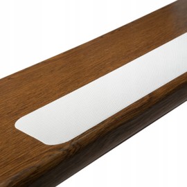 Grip Shop Non-Slip Sticker Stair Mats for Bathtub, Shower, Stairs, Boats, Swimming Pool Protection, 61 cm x 10 cm, Pack of 15, White