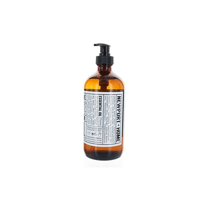 Newport + Home Hand Soap, Wild Lavender 16 oz, Infused