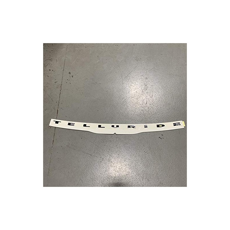 NEW OEM "NIGHTFALL" EDITION KIA TELLURIDE HOOD EMBLEM/NAMEPLATE