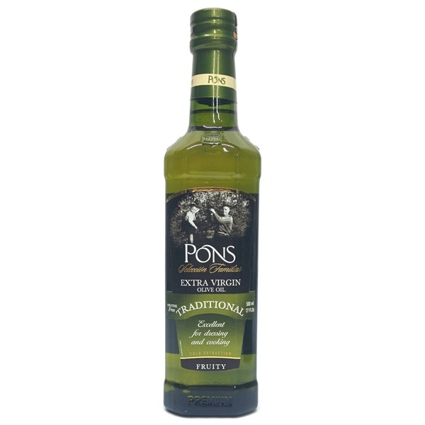 Pons, Oil Olive Extra Virgin Traditional, 16.9 Ounce