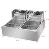 ZOKOP EH82 5000W MAX 110V 12.7QT/12L Stainless Steel Double Cylinder