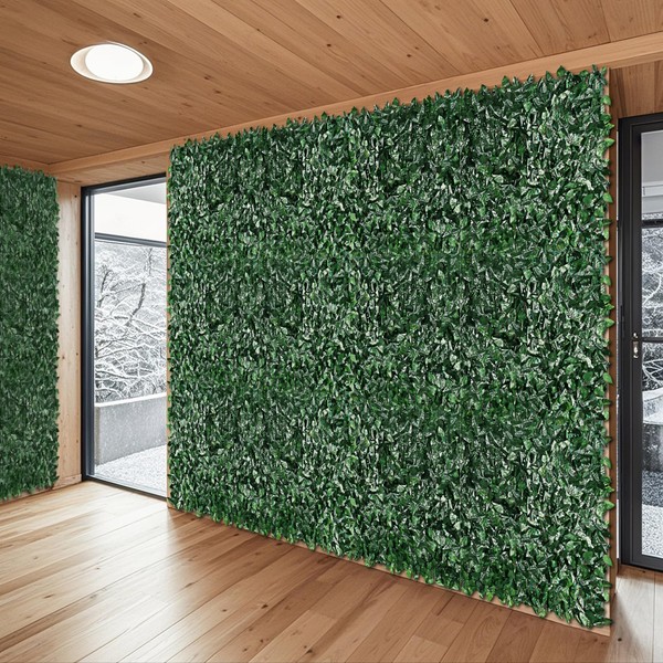 Patio Paradise 4'x14'-1Pc Faux Ivy Fence Privacy Screen Artificial Greenery