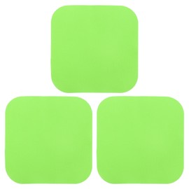 sourcing map 3Pcs Rubber Jar Opener Grippers Pads, Heat-Insulated Grippers Pads (Green)
