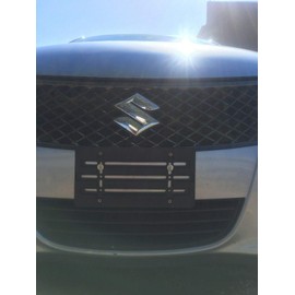 Front Bumper License Plate Tag Holder Mount Mounting Relocator Adapter Kit Bracket for Suzuki (All Models) Quantity Discount(9.95$ to 6.50$) (Each with 2 Screws + 4 Bolts & 4 Built in Nuts)