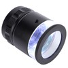 10X Loupe Measuring Magnifier 6LED Illuminated Jewelry Magnifying Glass USB