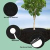 Ktnyl Pack of 20 tree mulch rings, reversible rubber tree