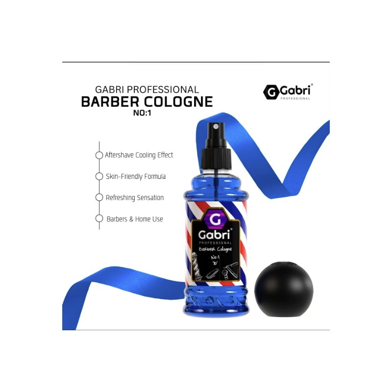 Gabri No1 Barber Cologne, Aftershave Cologne, Men's Eau de Cologne,