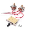 SAFIGLE 2sets Electric Guitar Wiring Kit Way Toggle Volume Wiring