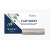 Delara 100% Eucalyptus Lyocell Tencel Sheet, Naturally Cooling, Super Soft,