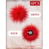 Cunno 8 Pcs Feather Flower Brooch Pins, Lapel Brooch for