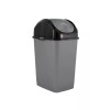SWING Superio Compact Slim Trash Can 4.5 Gallon With Swing