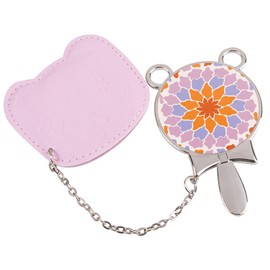 Framendino, Sublimation Hand Held Mirror Blanks Heat Transfer with Case for Travel Home