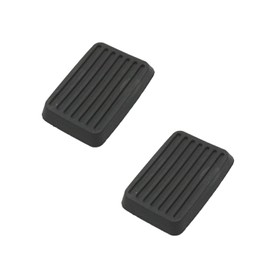 TAKPART 2x clutch pedal, brake pedal pad, clutch, rubber pedal pad, rubber brake pedal pad, 3282524000