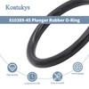 Koatukys 010389-45 Plunger Rubber O-Ring for Waste Drain Valve Compatible
