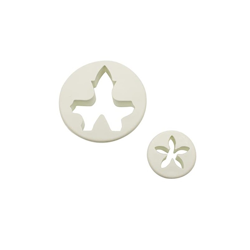 Foliage and Calyx Leaf Fondant Cutter Set - 2 Pieces