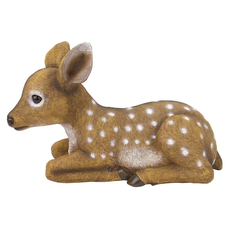 Design Toscano Darby, the Forest Fawn Baby Deer Statue