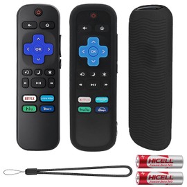 Control Remoto Compatible con TV, Compatible con Controles remotos,con 4 Teclas De Acceso Directo, Funciona Todos Los Televisores Inteligentes