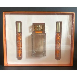 Tory Burch Eau de Parfum Fragrance Gift Set, 3.4 fl oz Full Size Spray and 2 Rollerballs,Orange Box