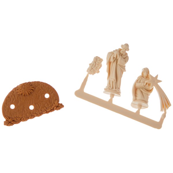 efco – Miniatur Krippenfiguren, elfenbeinfarben, 20 mm, 5-teilig