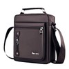 SEVEN EBISU Men's Shoulder Bag, Many Pockets, Handbag, Storage, Small,