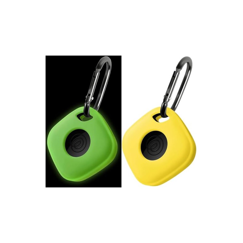 Geiomoo Silicone Case for Tile Mate (2024) Tracker, Soft Flexible