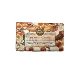hanbolly Honey & Almond Soap Household Scented Soap,200g 7Oz(Honey & Almond, 1 PCS)