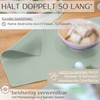 Mahewa® Premium Table Runner Made of Imitation Leather - Faux