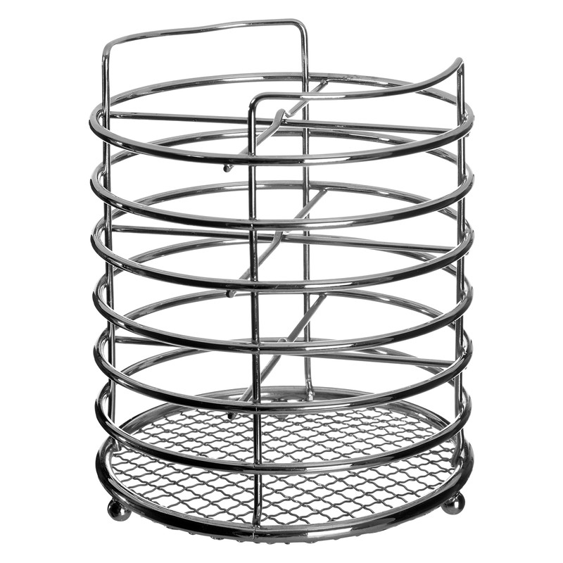 Premier Housewares Cutlery Caddy - Chrome