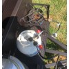 CALPOSE Propane Splitter, Propane Tank Y Splitter Adapter with Gauge,