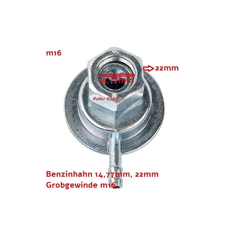 Fuel tap vacuum for 2 and 4 stroke China scooter