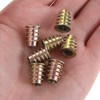 M6* 13MM Hex Socket Screw-in Nuts Hex Drive Nut Wood