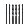 Misuyue 5mm HSS Metal Drill Bits, 6pcs Carbide Drilling Bit