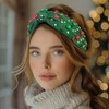allydrew Wide Knotted Headbands, Top Knot Headbands for Women, Holiday