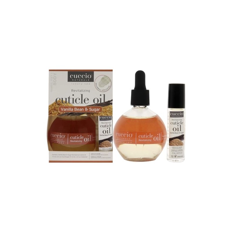 Cuccio Naturale Revitalizing Cuticle Oil Duo Pack - Vanilla Bean