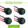 EPLZON Pack of 4 12V 20A Waterproof Round Toggle Switch