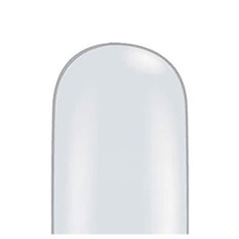 Qualatex 43940 Diamond Clear Latex Balloons, 260Q, Clear, Pack of 100