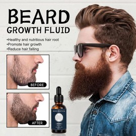 Beard Growth Kit,Beard Oil Beard Growth Serum for Men,0.5MM Derma Roller for Beard Growth,Beard Grooming Tools for Beard Rapid Growth and Thickening