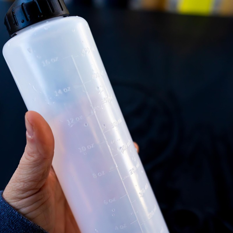 Squeeze Bottle (10 oz) for Sauces- Squirt Bottle for Liquids-