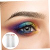 Vaguelly Fake Eyebrows Sticker 5pcs Realistic Hair-like Brow Stickers for