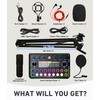 Podcast Equipment Bundle for 2, Audio Interface with Studio Condenser
