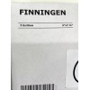 Ikea Finningen Towel Hanger Black Round 7.75" x 3" New