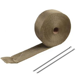 Mirhua Thermal Curtain, Basalt Fiber, Heat Resistant to 1200 Degrees, 8.0 x 16.4 ft (2.5 x 5 m), Bike Muffler, Thermal Insulation Cloth, Protection Against Chimney Heat, Automotive, Emani, Manifold