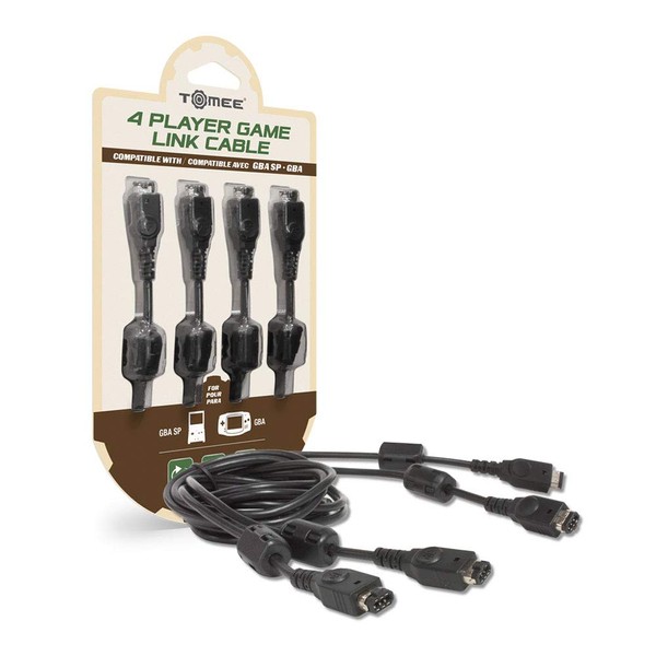 Tomee 4 Player Game Link Cable for GBA SP/GBA