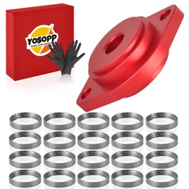 Harley Exhaust Gasket Seal Tool and Tapered Gasket - Fits 1984-2023 Models-20pcs (Red)